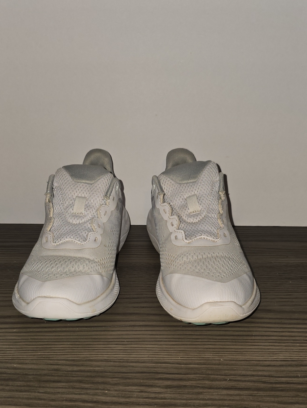 Kids White Slip-On Mesh Sneakers for Active Play #130